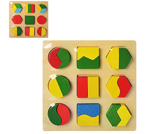 Деревянная игрушка Геометрика (MD0716)